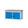 werkbank,HxBxD 860x1500x750mm,onderstel RAL5010,fronten RAL3020