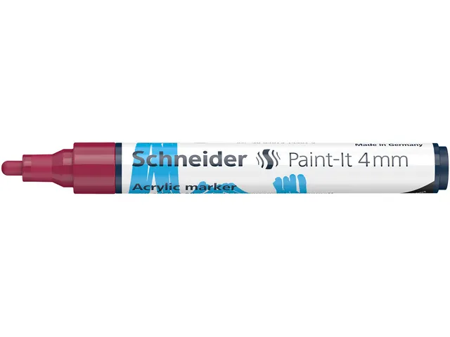 Acrylmarker Schneider Paint-It 320 4mm bordeaux