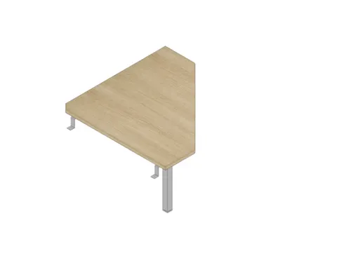 koppelelement voor bureau,90 °,HxBxD 730x840x840mm,v. sledeframe