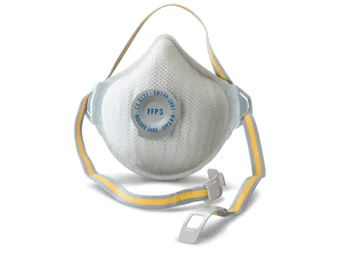 Moldex herbruikbaar stofmasker Air Plus FFP3 R D Ventex Klima-ventiel