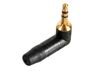 Neutrik - 3.5mm Plug - Haaks - Zwart - 1
