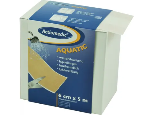 Snelverband Hypoallergeen Waterafstotend Lxb 5mx80mm Huidkleurig