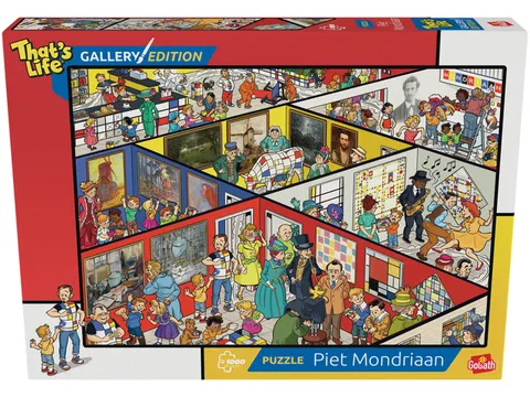 Puzzle That's Life Gallery edition: Piet Mondriaan 1000 pièces