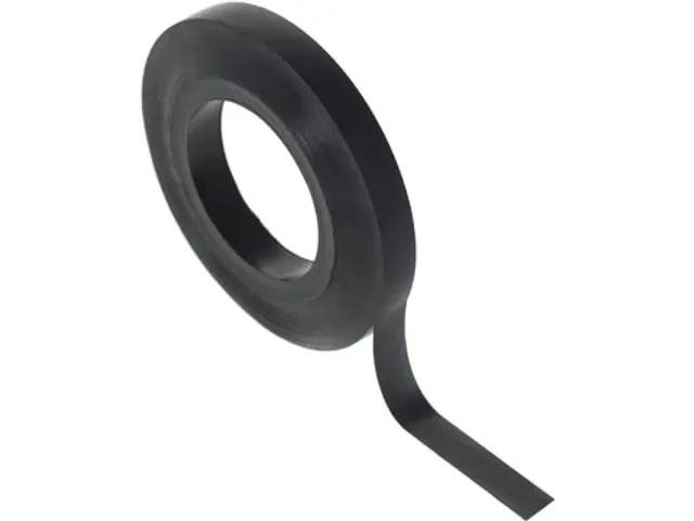 Magneetband, Ft 5 M X 10 Mm, Zwart