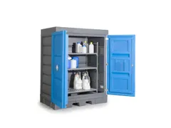 PE-vatenkast,v. aquatox./agressieve stoffen,HxBxD 1980x1560x1080mm