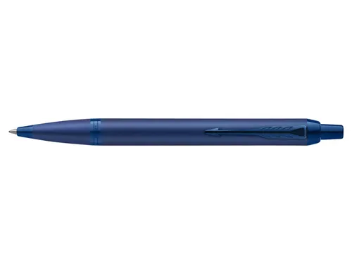 Balpen Parker IM Monochrome Blue Medium + blauwe inkt