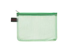 Ritszak Foldersys A6 PVC transp groen