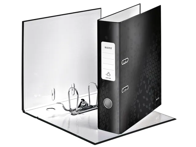 Ordner Leitz 1005 WOW 180° A4 80mm karton zwart