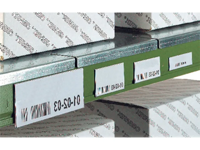 bord,HxL 20x100mm,achterzijde magnetisch,beschrijfbaar,wit