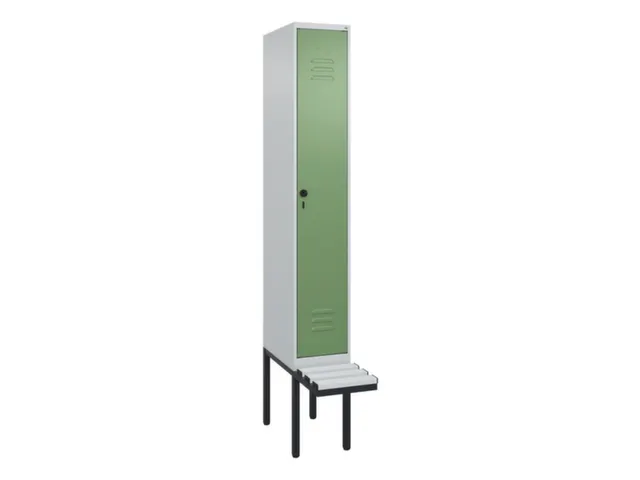 locker voor scheiding van kleding,HxBxD 2120x300x815mm,1vak