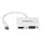 A/v-reisadapter Wit 2-in-1 Mini Displayport Hdmi-of-vga-converter