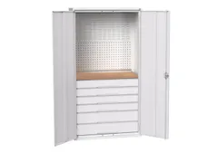 armoire modulaire HxlxP 2000x1050x550mm 1xtablette en acier 6tiroir(s)