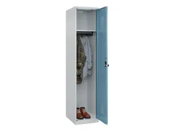 locker,HxBxD 1850x400x500mm,1vak,vak B 400mm,draaigrendel