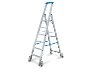 Verrijdbare Boktrap Aluminium L 2 21M 6Treden - 1