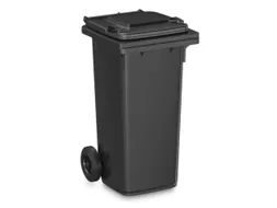 container,120l,HxBxD 933x500x550mm,deksel zwartgrijs