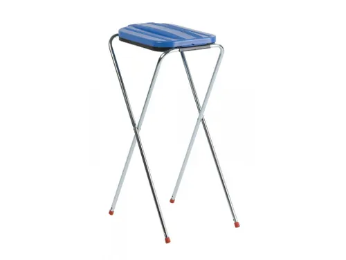 Single Zakhouder voor 120 Liter zak Blauw