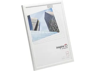 Hampton fotokader, 1.4 cm PVC profiel, wit, A4 - 5