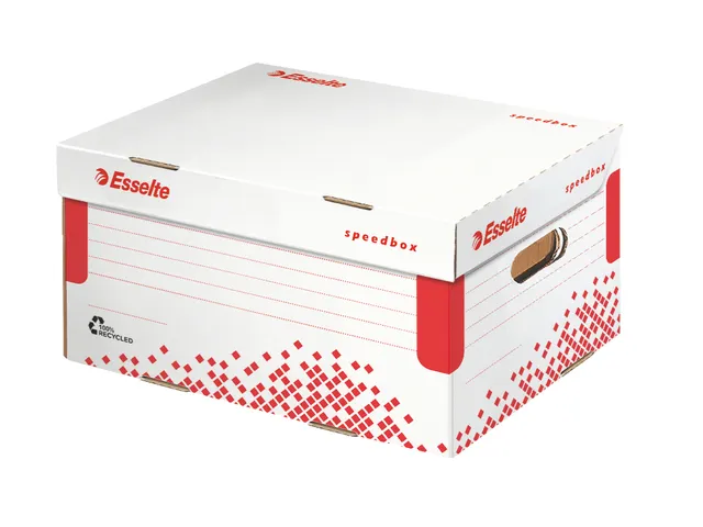 Esselte Speedbox opberg- en transportdoos 355x193x252mm Wit