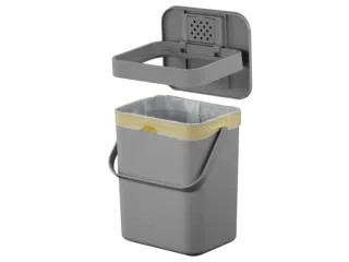 Puro II Food Waste Caddy Afvalbak 5 Liter Grijs - 9