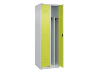 locker voor scheiding van kleding,HxBxD 1850x600x500mm,2vak - 2