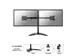 Neomounts Monitorarm 2 Schermen 27inch Zwart Nm-d335dblack