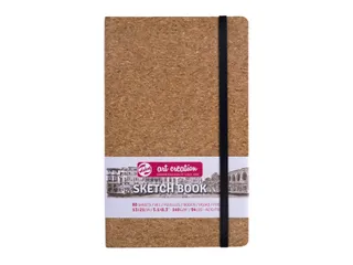 Schetsboek Talens Art Creation 80 witte vellen 140gr 130x210mm kurk - 2