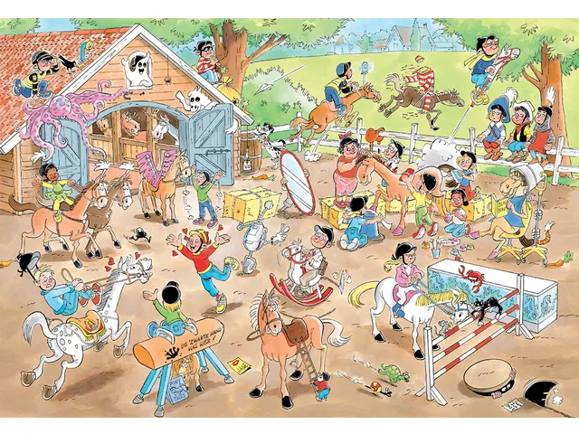 Puzzle JvH Junior L'école d'équitation 360 pièces