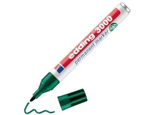 Viltstift edding 3000 creatief rond 1.5-3mm assorti blister à 4 stuks