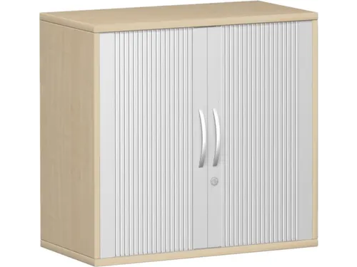 jaloeziedeurkast,HxBxD 720x800x425mm,1xhouten vloer,2 OH,romp esdoorn