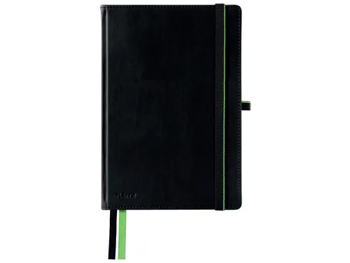 Notitieboek Leitz Complete hardcover A5 gelinieerd zwart