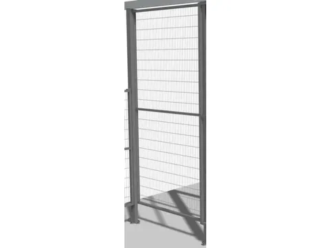 élément mural p. grille de protection de machine Hxl 2050x1200mm