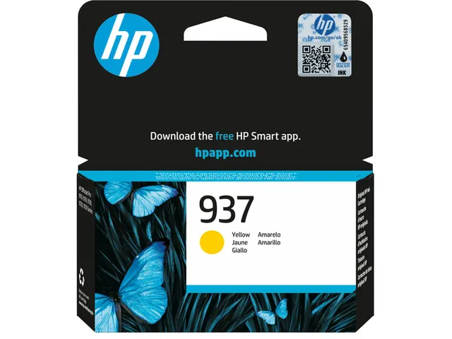 Inktcartridge HP 4S6W4NE 937 geel