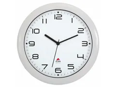 De Alba HORNEW wandklok met stille werking 30cm. wit