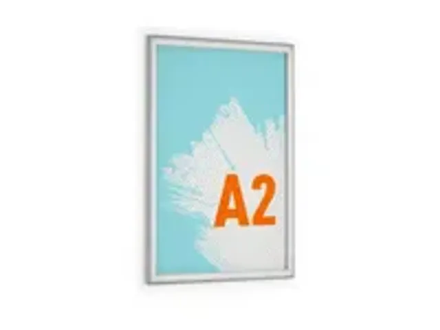 OUTLET Kliklijst aluminium Outdoor A2 metaal zilver