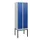 locker,HxBxD 1950x600x500mm,2vak,vak B 300mm,cil.-slot,voetonderstel