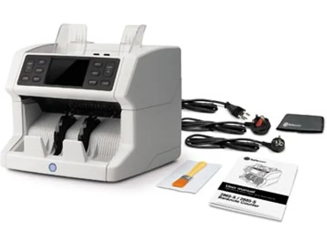 Safescan 2850 Biljet- Telmachine 3-voudige valsgelddetectie