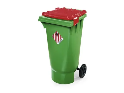 verzamelbak,v. materiaal,reinigingsmiddelen,HDPE,groen