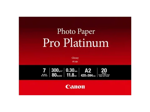 Canon 2768B067 pak fotopapier A2 Wit Hoogglans 300 Gram 20 Vel