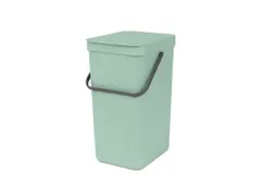 Afvalemmer Sort & Go 16 Liter Jade Groen