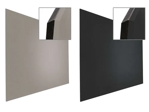 Prikbord Paneel Float Bulletin 120x180cm Rood frameloos