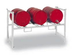stapelframe,v. 3x60l vat,HxBxD 790x1390x650mm,1xvatensteun,verzinkt