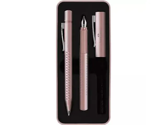 Balpen en Vulpen Faber-Castell Grip 2011 pale rose in giftbox
