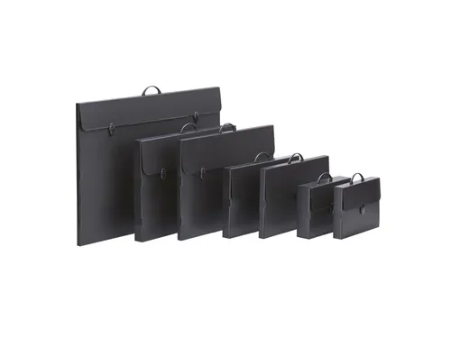 Tekenkoffer Favorit Every Line Total Black 565x365x55mm