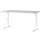 In hoogte verstelbaar bureau,HxBxD 680-910x1400x800mm,blad lichtgrijs