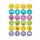 Sticker Etiket Herma 6818 Smiley Glitter Folie 24 stuks