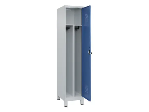 locker voor scheiding van kleding,HxBxD 1950x400x500mm,1vak