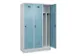 locker voor scheiding van kleding,HxBxD 1950x1200x500mm,3vak