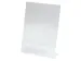 Présentoir de table Sigel A4 incliné transparent