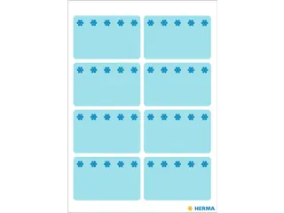 Etiket Herma 3773 26x40mm Diepvries Blauw 48 stuks - 3