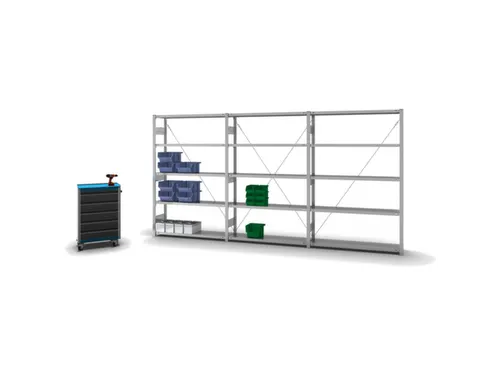 systeemstelling,grondveld,HxBxD 2000x1360x335mm,vakl. 300kg